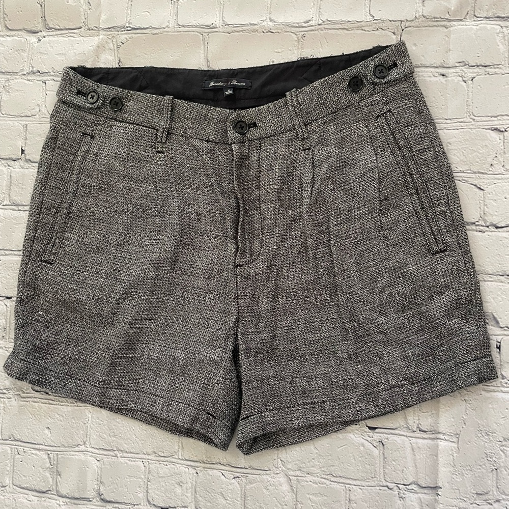 EUC Broadway and Broome Metallic Dress Shorts